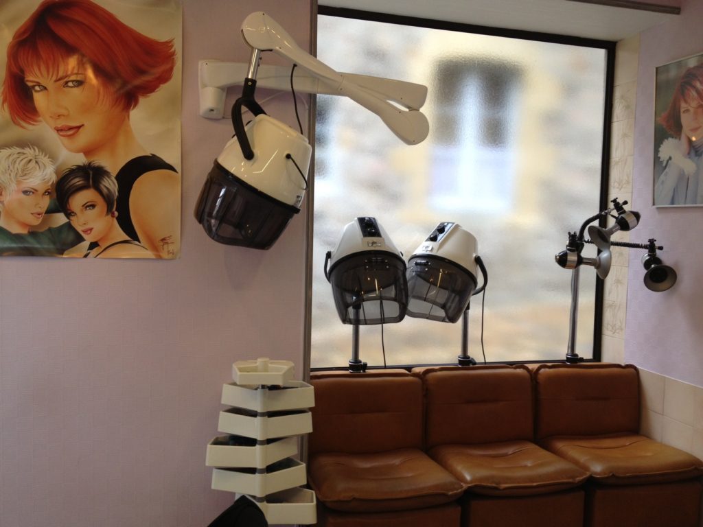 french hair salon.