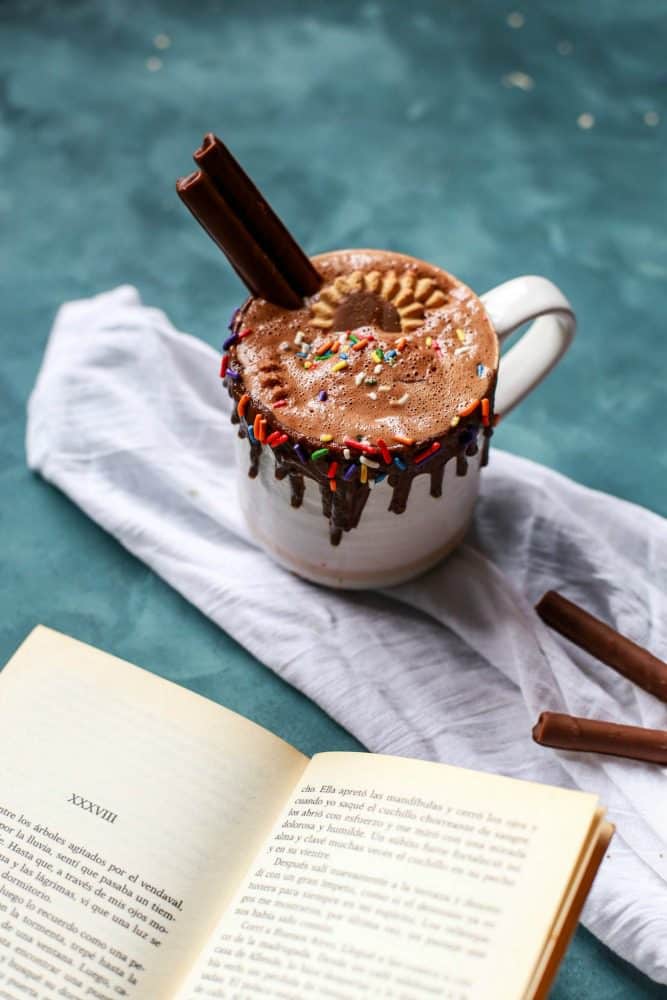decadent hot chocolate