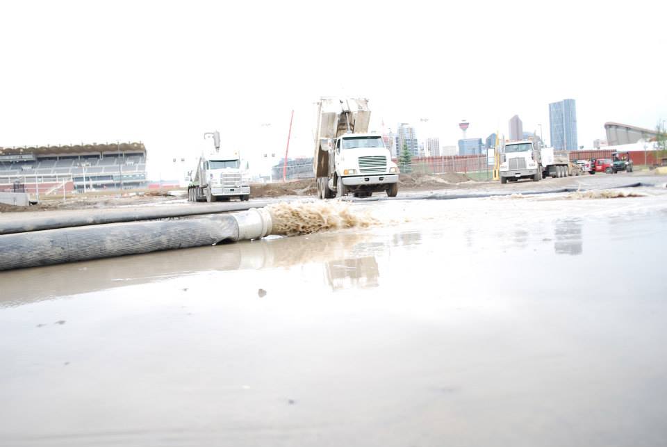 Sump Pump Flood Water