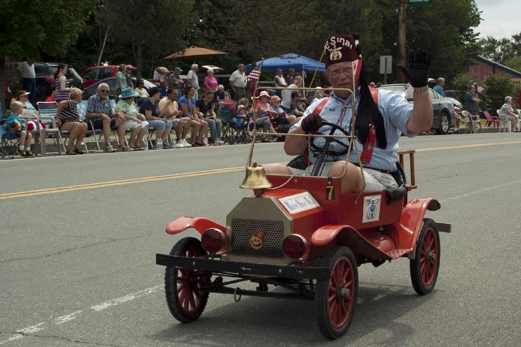 Shriner in parade