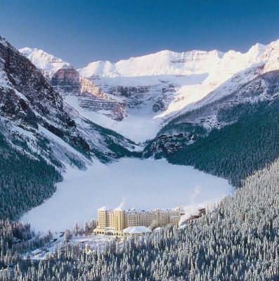 Winter at Fairmont Chateau Lake Louise