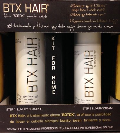 BTX Hair shampoo and conditioner