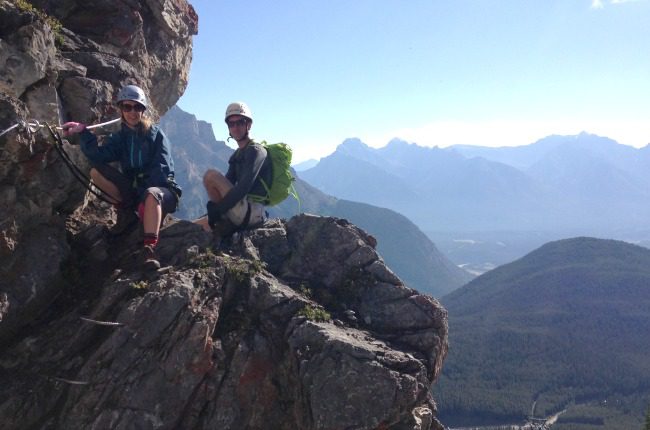 Mountaineering couple