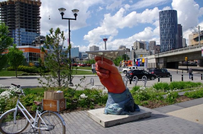 Calgary east village