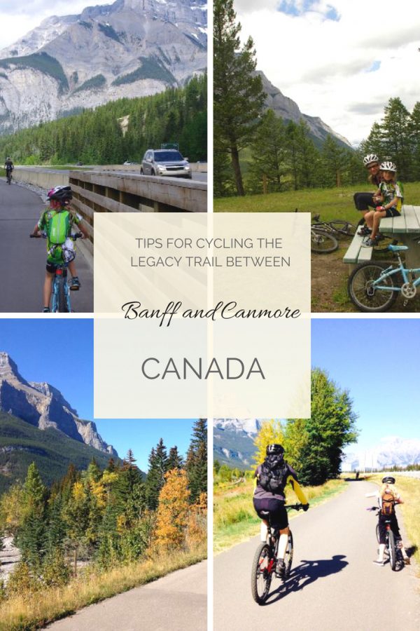 cycling from banff to canmore