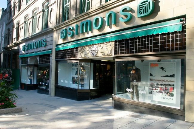 Simons department store