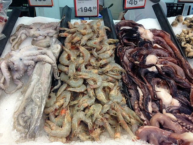 seafood counter