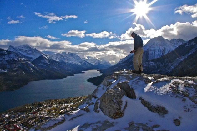 Bear's hump Waterton