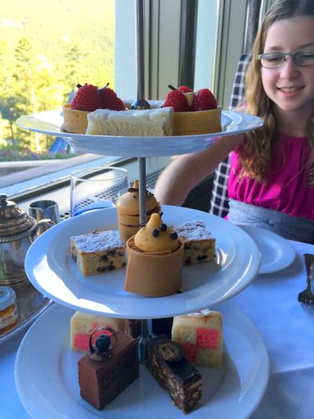 Fairmont banff springs tea