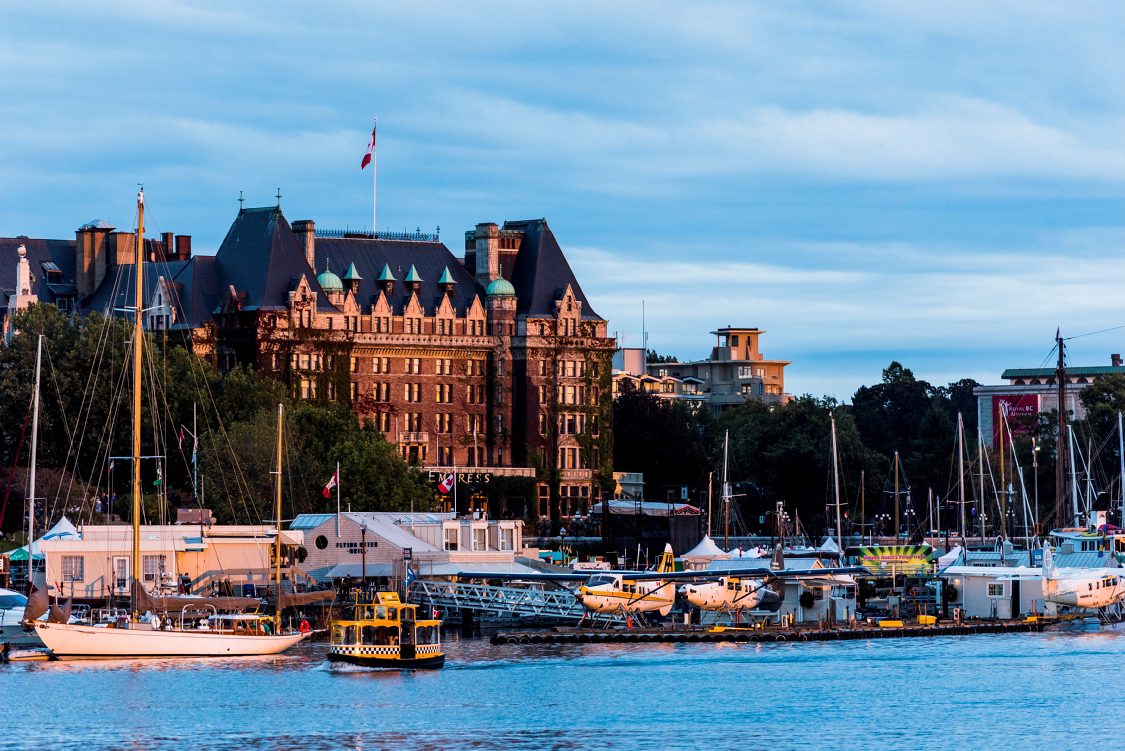 Fairmont Empress inner harvour