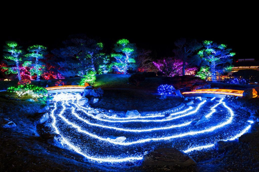 nikka yuko japanese garden winter