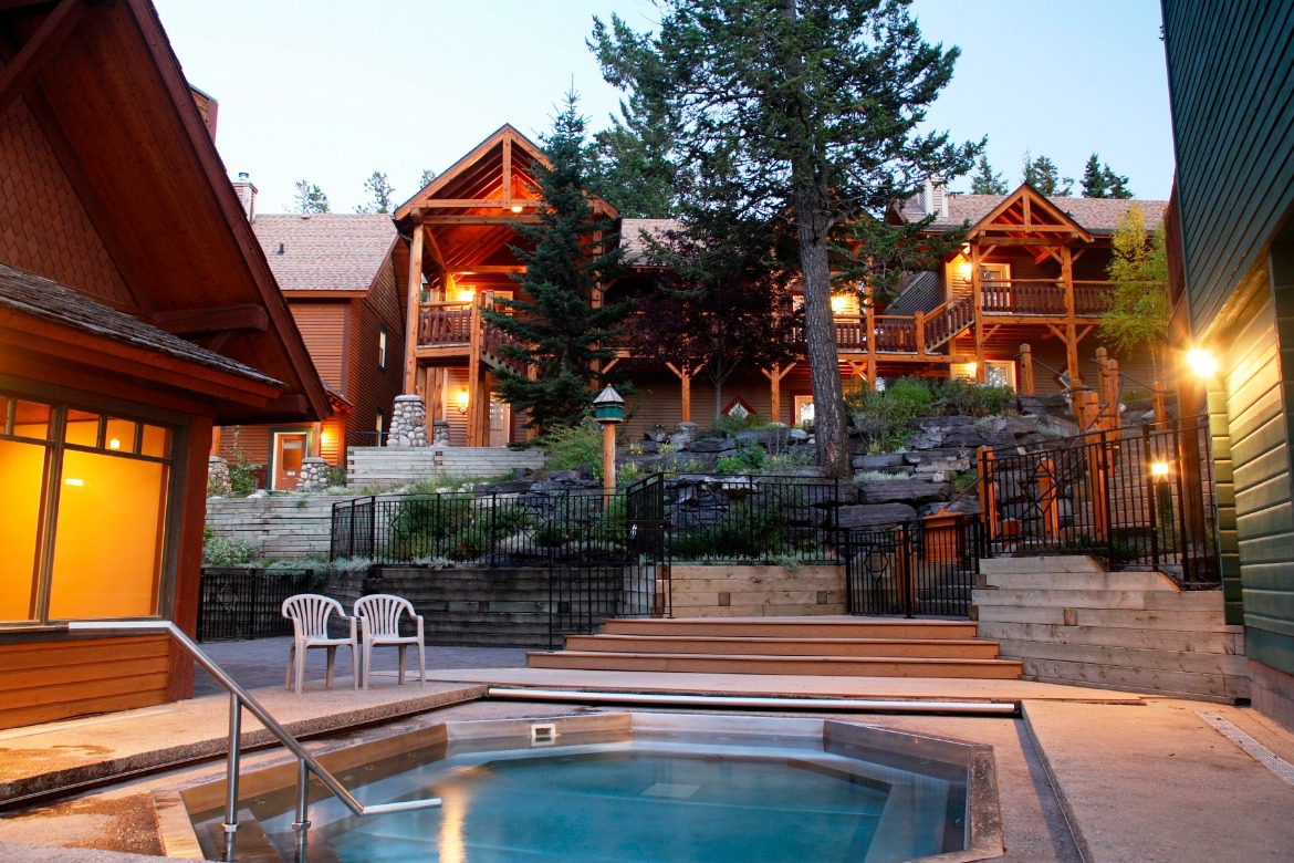 buffalo mountain lodge hot tub