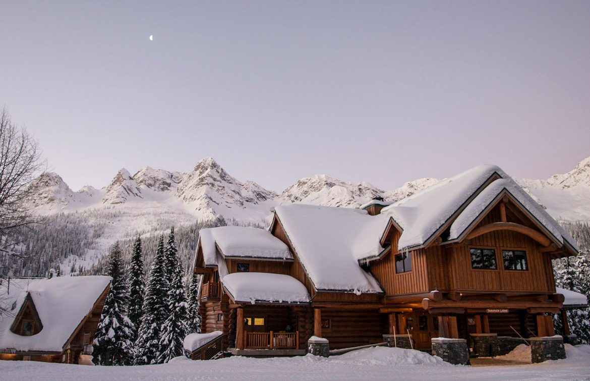 backcountry lodge winter