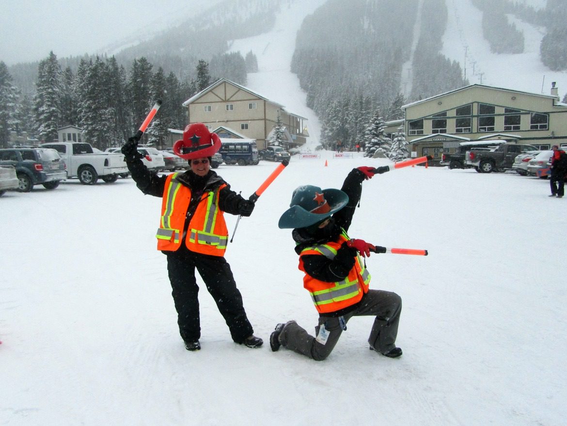skicastle parking lot attendants