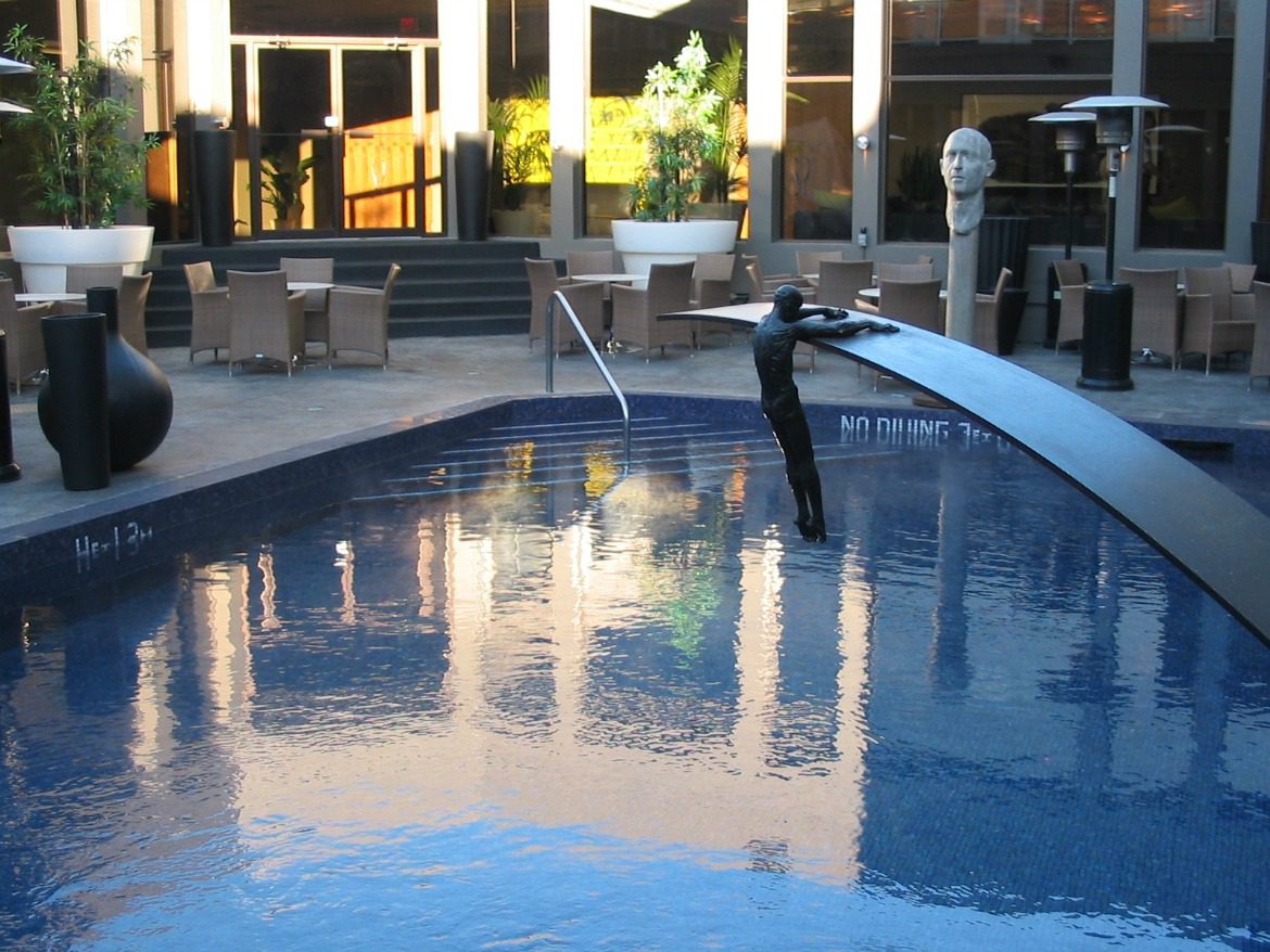 outdoor hotel pool 