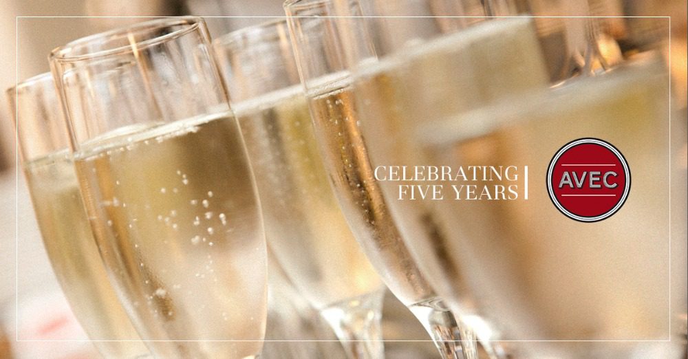glasses of champagne