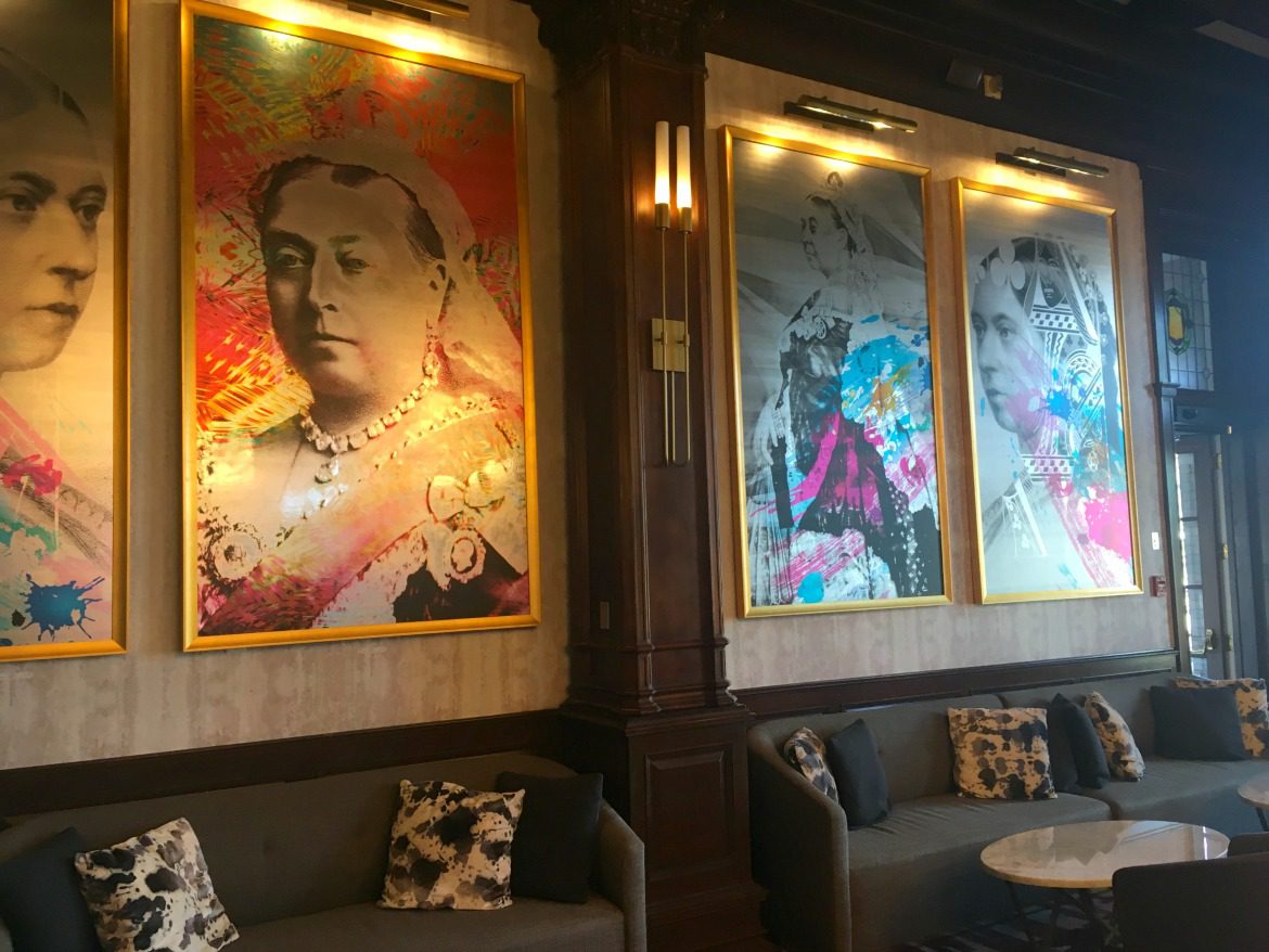 queen victoria pop art