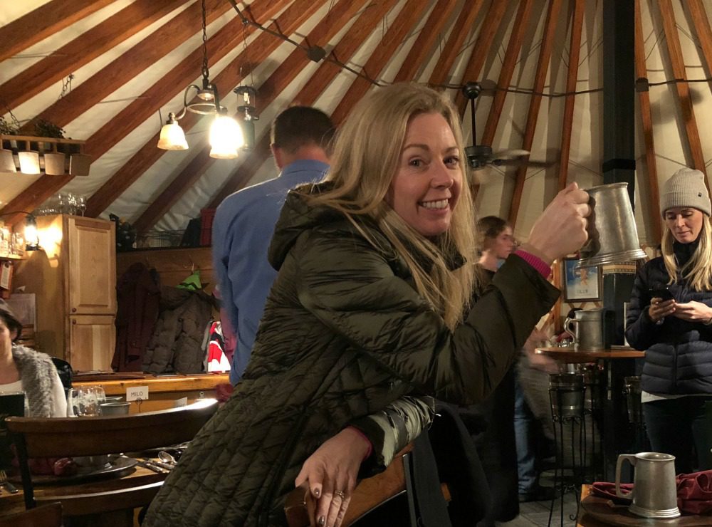 Viking yurt apres ski