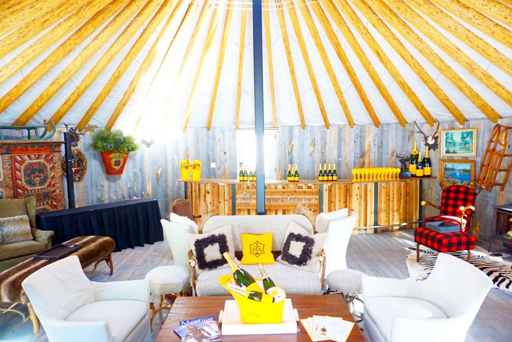 glamping luxury yurt