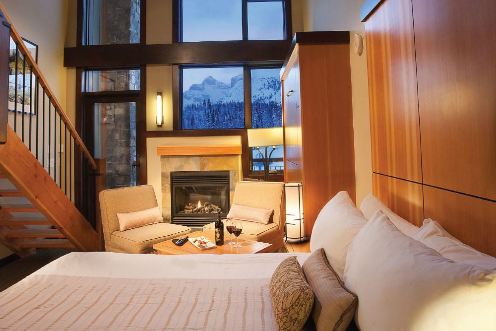 ski resort hotel room