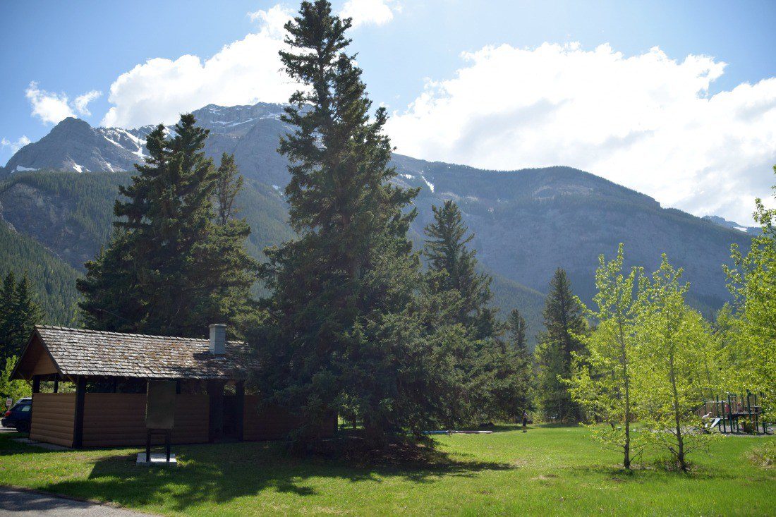 lac des acres campground canmore albera