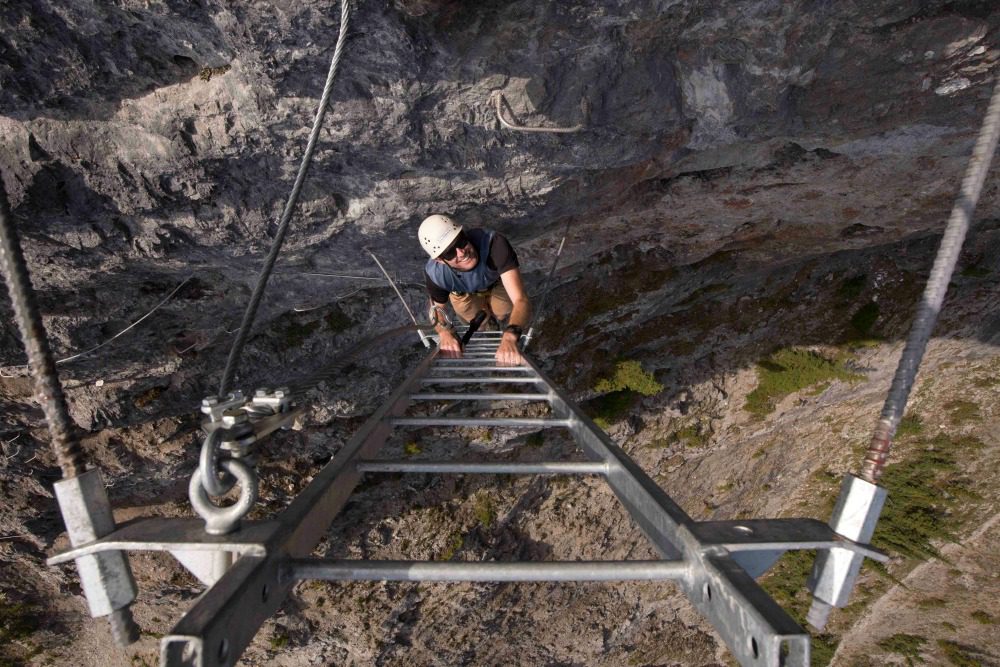 Banff's Via Ferrata at Mount Norquay