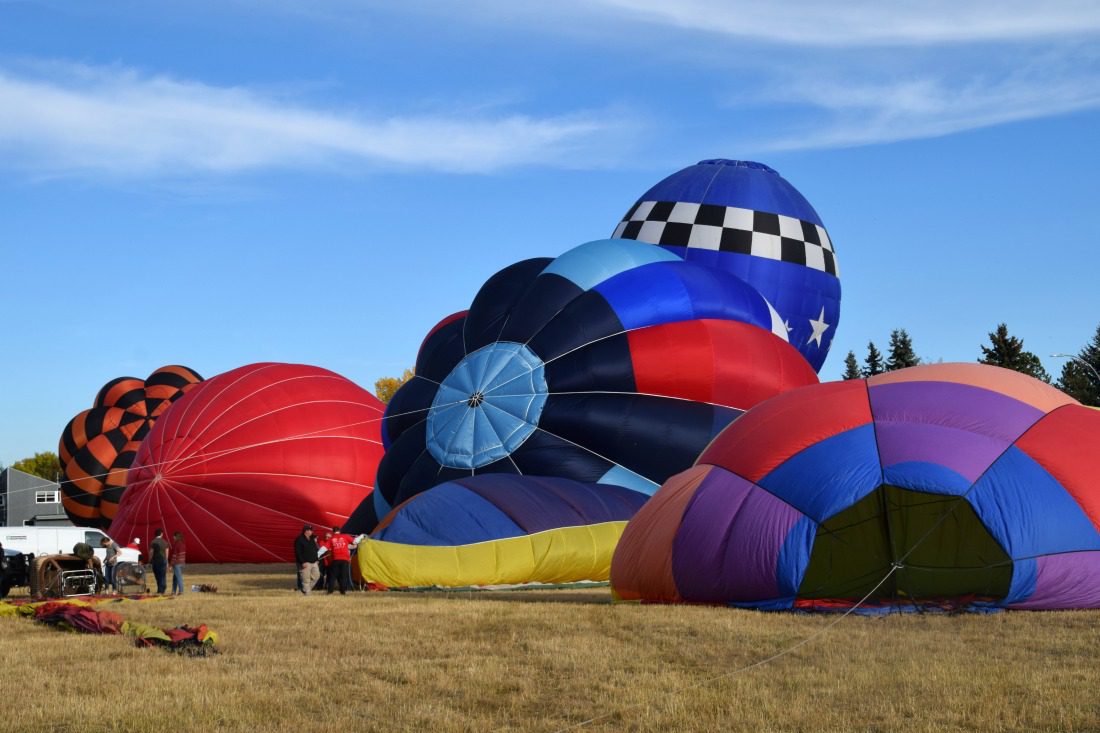 High River Heritage Inn International Balloon festival start