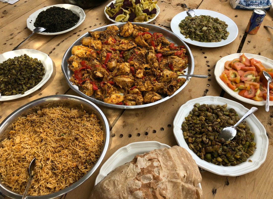middle eastern feast