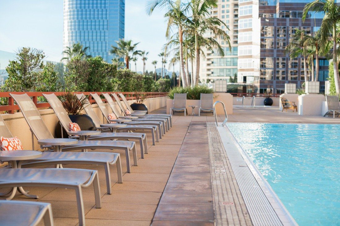 Intercontinental Century City pool