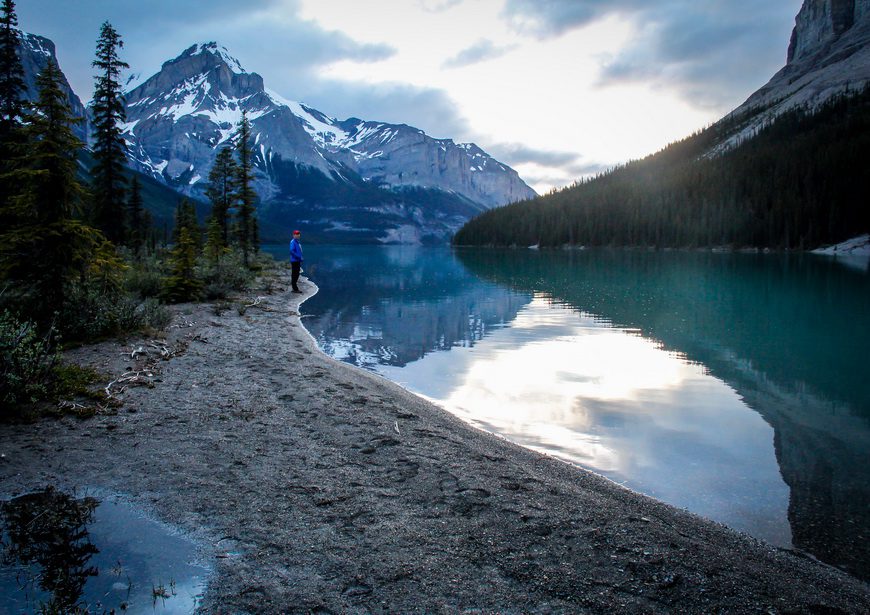 Maligne Lake jasper canada