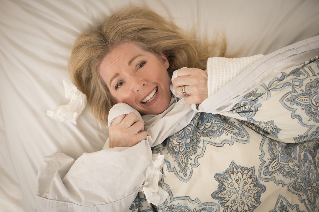 Here's what you need to do to comfortably survive a cold or the flu