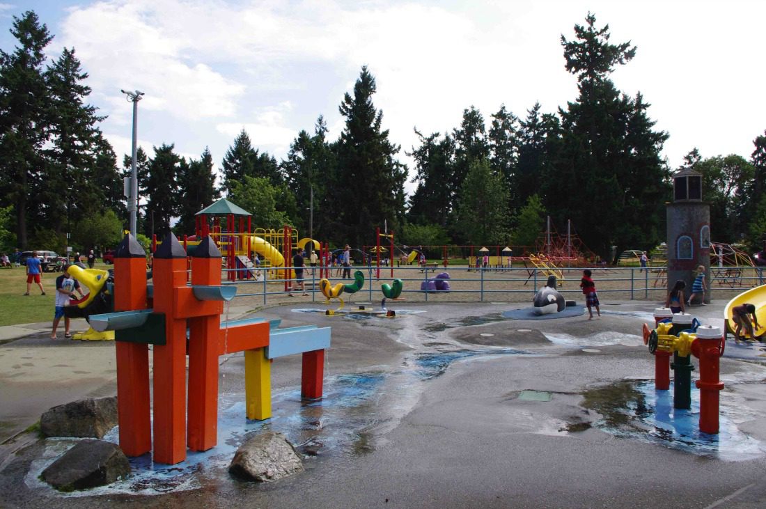 Parksville splash pad
