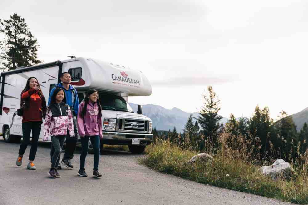 camping near lake louise