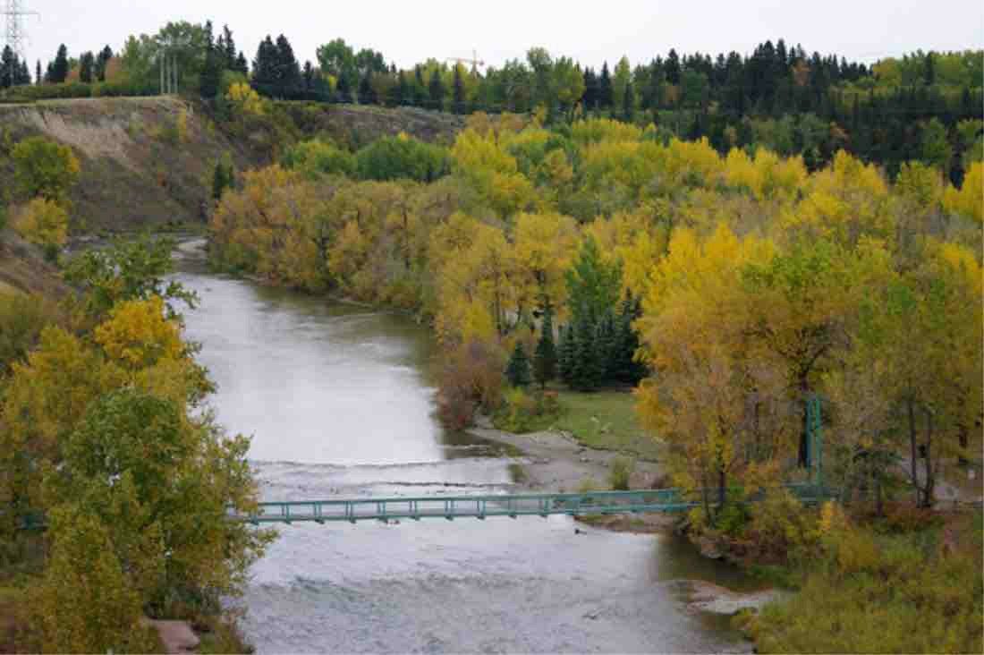 Elbow River Sandy Beach Calgary