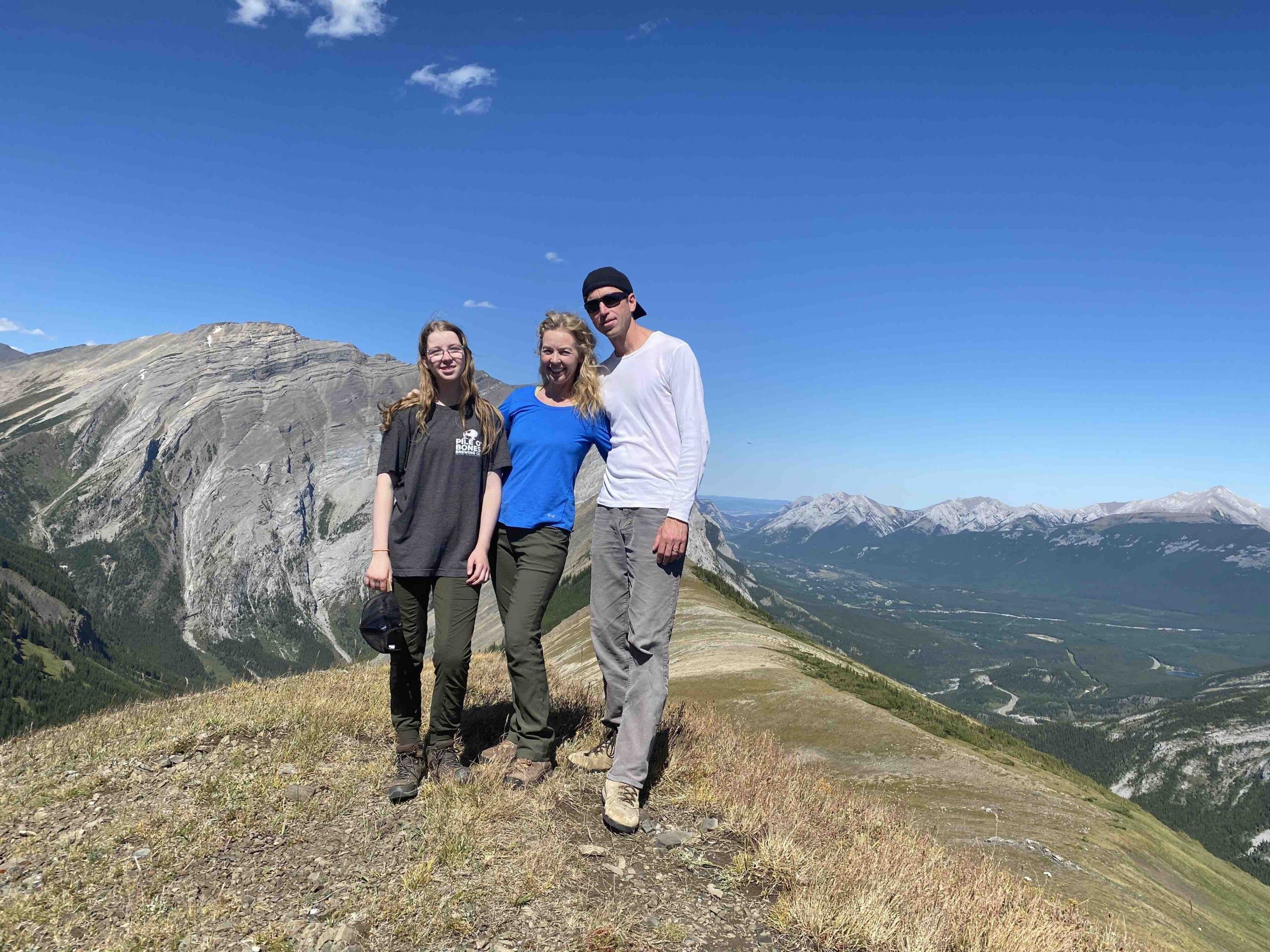 family hiking fortress 