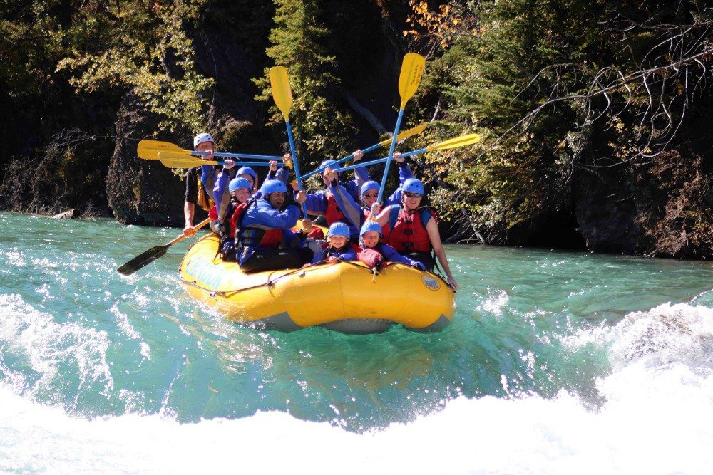 family whitewater rafting