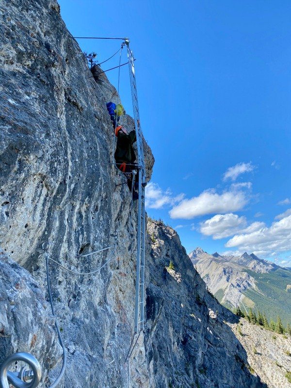 Mt norquay via ferrata