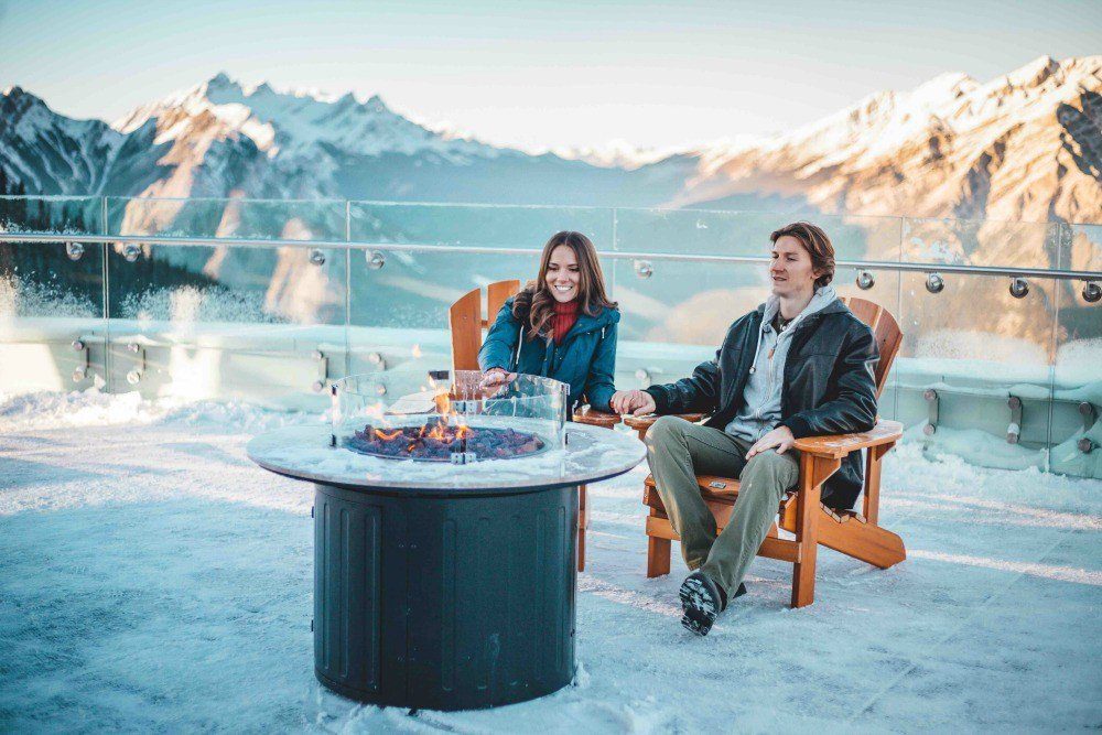 Banff gondola winter