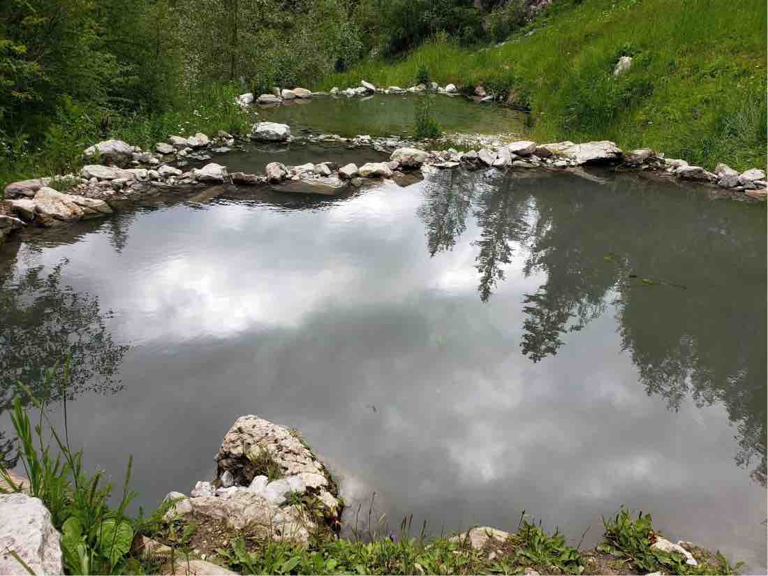 natural hot spring pools