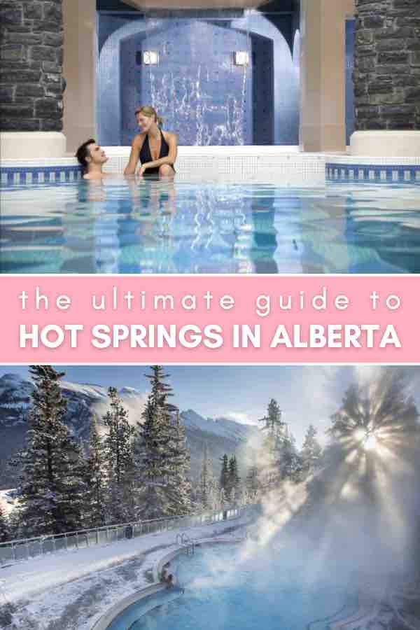 Hot springs in Alberta