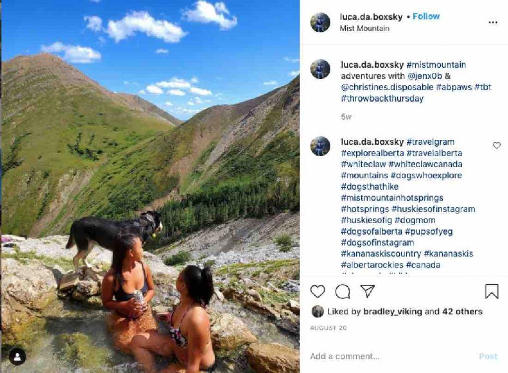 hot springs in alberta