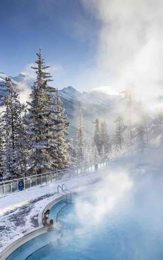 Banff hot springs