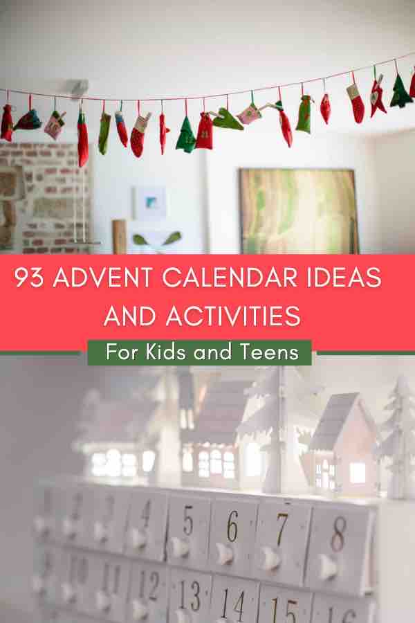Advent calendar filler ideas