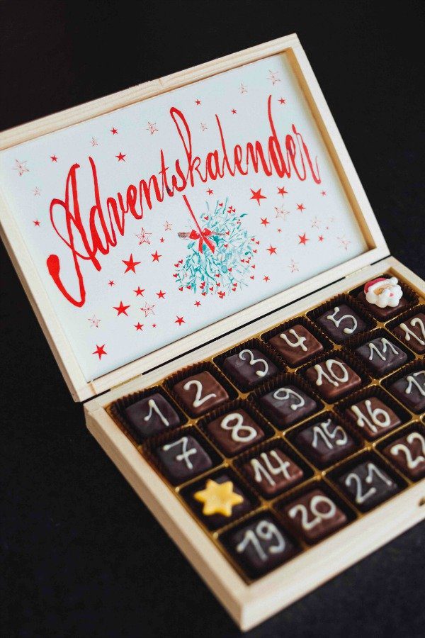 German chocolate Advent calendar