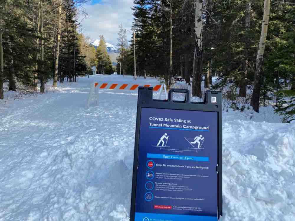 parks canada cross country skiing banff
