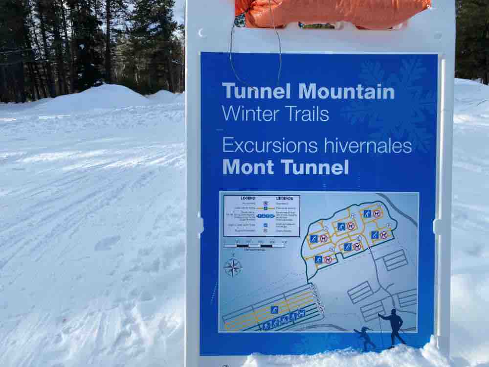 cross country skiing map