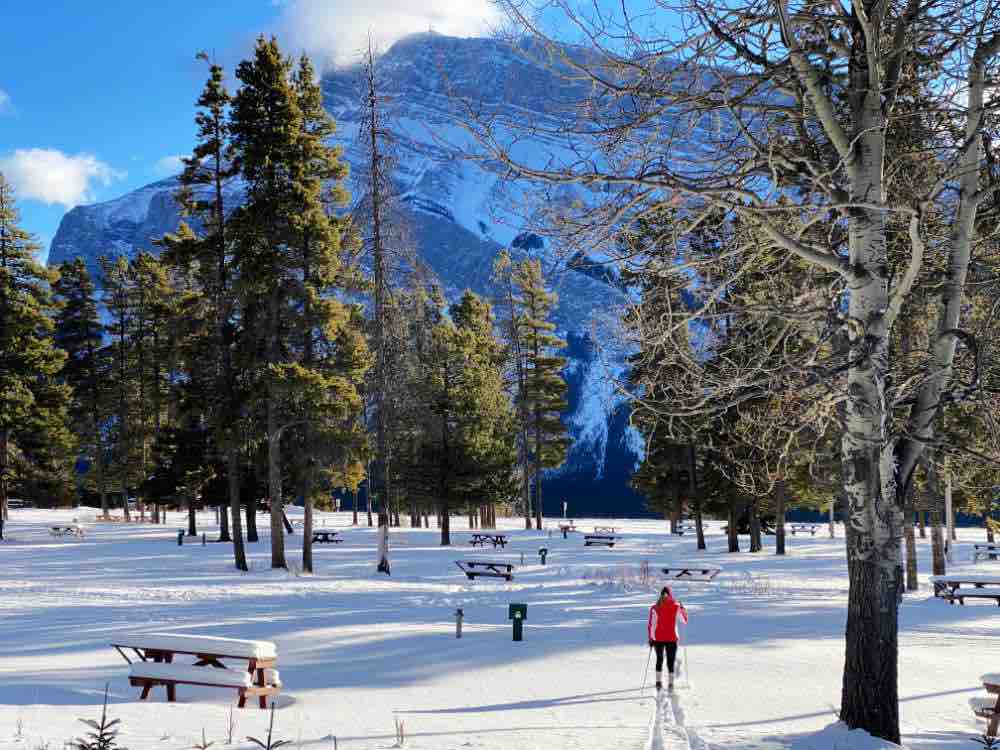 Banff cross country skiing