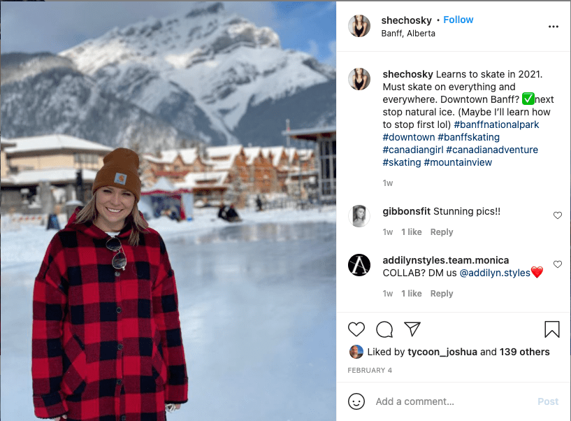 Where to skate in Banff