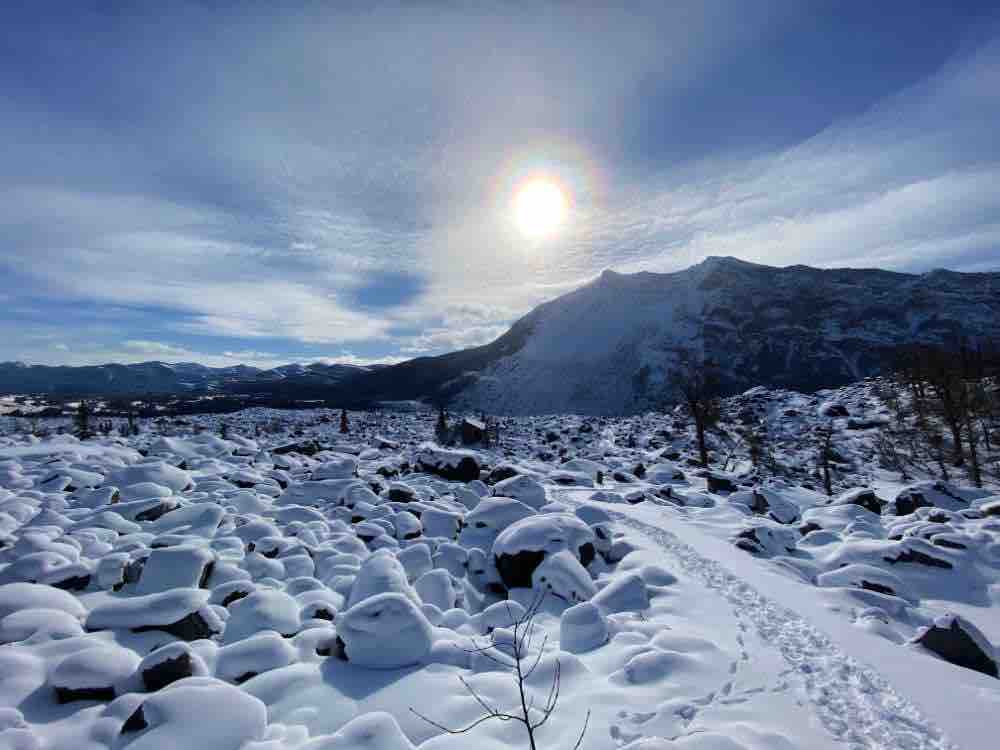 Frank Slide interpretive trail