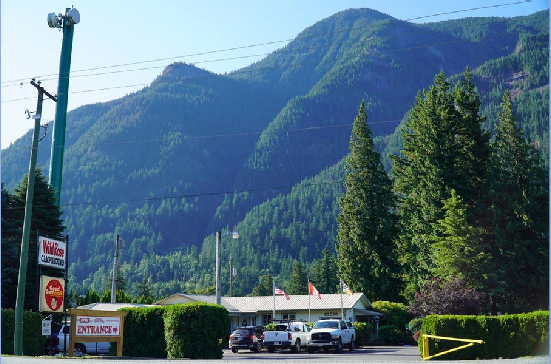 Camping close to Vancouver